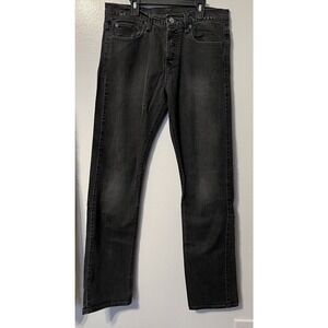 Tsubi mens jeans Distressed Light Black Designer 34x32‎ Button Fly Grunge Hiphop